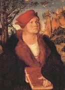 Lucas Cranach the Elder Dr.Johannes Cupinian (mk45) painting